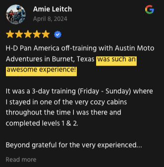 Amie Leitch review