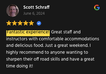 Scott Schraff review